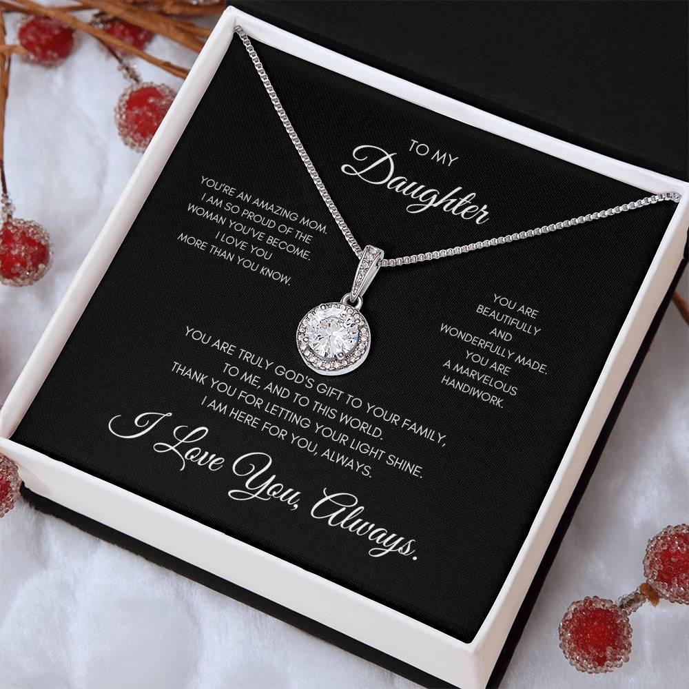 Daughter - You're An Amazing Mom Necklace