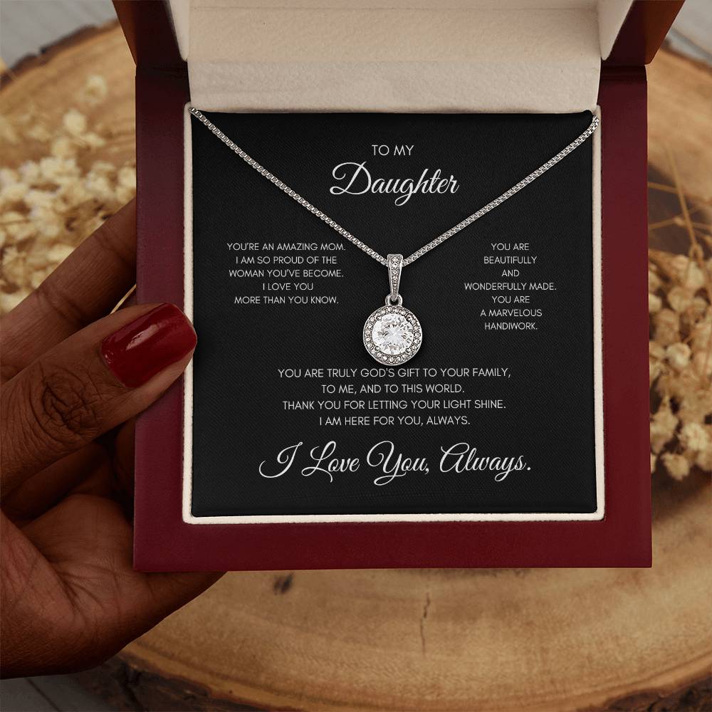 Daughter - You're An Amazing Mom Necklace